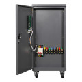 Three phase servo motor type industrial stabilizer 380v ac 30kva automatic voltage regulator avr